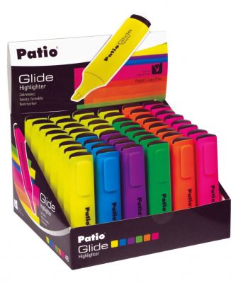 Zakreślacz Glide MIX kolorów PATIO